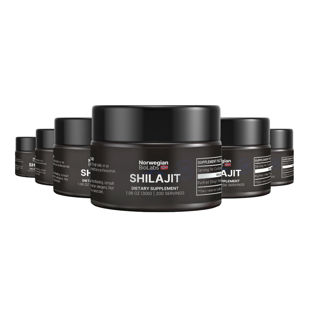 6x Norwegian BioLabs Shilajit│ 15% Korting Elke 6 Maanden